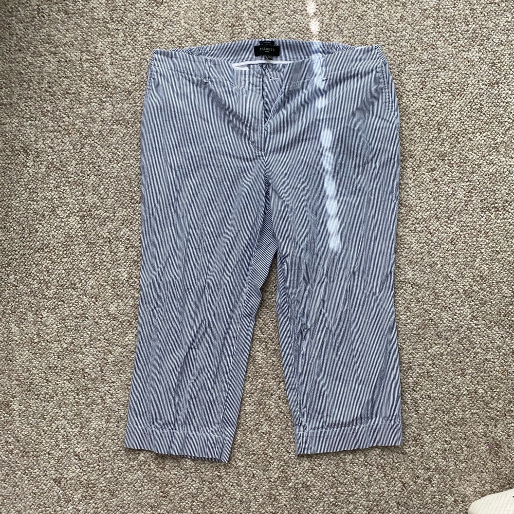 PLUS Size Talbots Crop Pant-18W